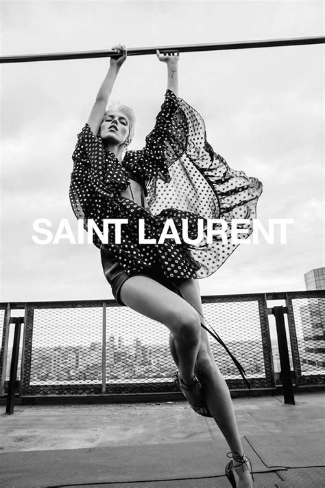 attrice pubblicità yves saint laurent 2018|Yves Saint Laurent Spring Summer 2018 Campaign .